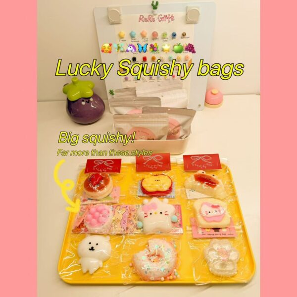 Lucky squishy bags(big size)